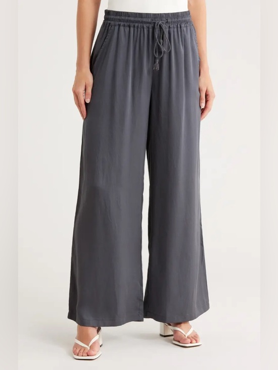 Afternoon Pants - After Noon Wide leg pants- medium Bamboo cotton